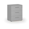 kancelarska komoda ke stolu primo gray 740 x 600 x 420 mm seda 86557