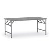 konferencni stul fast ready 180x90 cm sedostribrna podnoz grafit 106378