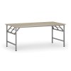 konferencni stul fast ready 180x90 cm sedostribrna podnoz dub prirodni 93743