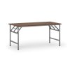 konferencni stul fast ready 160x80 cm sedostribrna podnoz orech 93747
