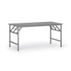 konferencni stul fast ready 160x80 cm sedostribrna podnoz grafit 106379