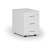 kancelarsky mobilni kontejner solid 3 zasuvky bila 79952