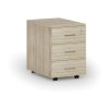 kancelarsky mobilni kontejner solid 3 zasuvky dub prirodni 79962