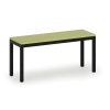 satni lavice sedak lamino delka 900 mm cerne nohy zelena 93525