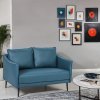 kozena sedaci souprava patty dvoumistna modra 115182
