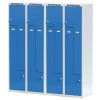 kovova satni skrinka z 4 oddily 1800 x 800 x 500 mm otocny zamek sede dvere 126502