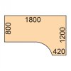 rohovy vyskove nastavitelny stul 180x120 cm 1 motor l p cerna podnoz briza 99810