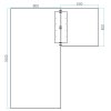 rohovy vyskove nastavitelny stul 160x140 cm 3 motory l p seda podnoz seda 107568
