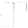 rohovy vyskove nastavitelny stul 180x180 cm 3 motory l p cerna podnoz buk 107685