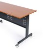 Mobilní stůl PRIMO MOBI, 180x60 cm, bílá podnož, buk