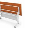 mobilni stul primo move 180x60 cm bila podnoz seda 148794