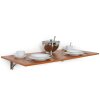 sklapeci stul na zed 120x60 cm nosnost 30 kg grafit 115104