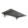 sklapeci stul na zed 120x60 cm nosnost 30 kg grafit 114048