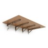sklapeci stul na zed 120x60 cm nosnost 60 kg buk 113974