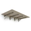 sklapeci stul na zed 120x60 cm nosnost 60 kg dub prirodni 113980