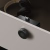 zamek se cteckou otisku prstu f128 hlinik cerny 115949