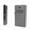 zamek se cteckou rfid karet f132r hlinik cerny 115905