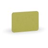 akusticky paravan na stul textilni povrch 60 x 40 cm zelena 116032
