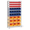 regal s plastovymi boxy basic 1730 x 850 x 300 mm 21x box a 15x box b 9x box c 120842