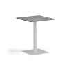 konferencni stolek enzo 60x60 cm bila podnoz grafit 122436