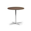 konferencni stolek aura prumer 60 cm chrom podnoz orech 122558