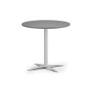 konferencni stolek aura prumer 60 cm bila podnoz grafit 122577