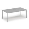jednaci stul primo invitation 240x120 cm seda stolni zasuvka typ iii stribrna 127275