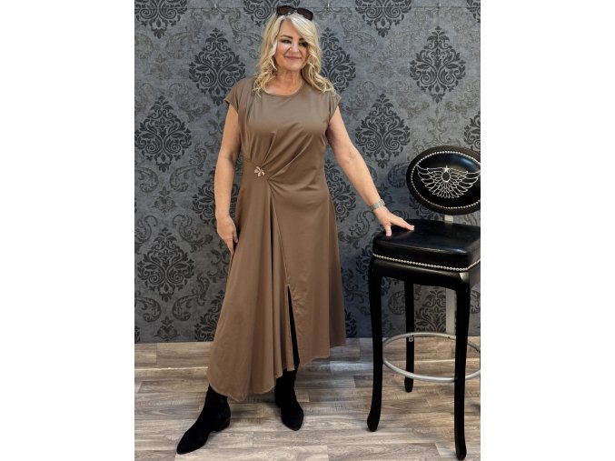 ŠATY ERIN hnědé