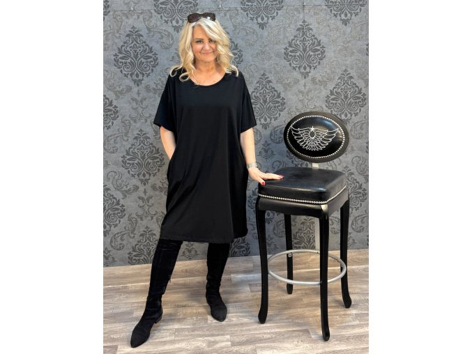 šaty RŮŽA černé