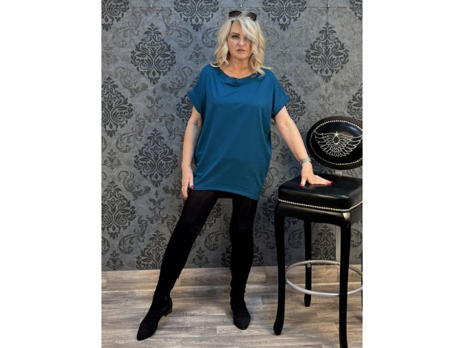 Tričko Jitka petrolej