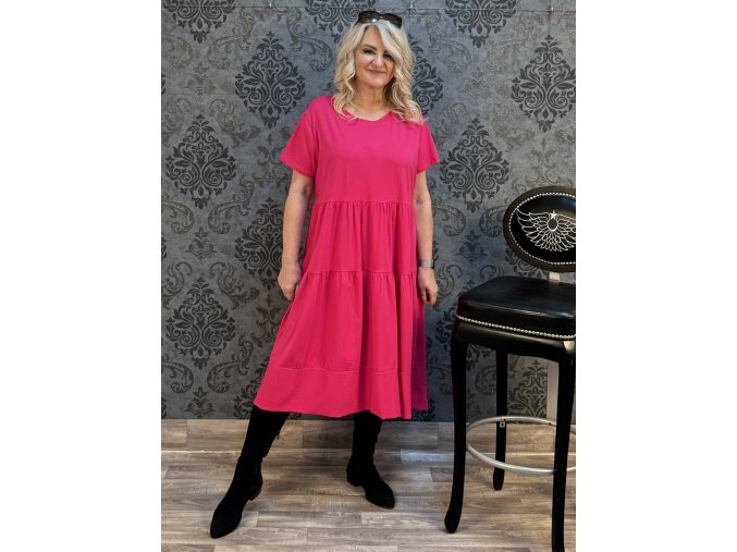 šaty HANKA fuchsie