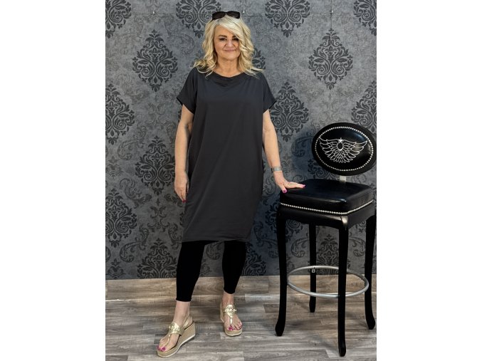 šaty ZUZKA grafit