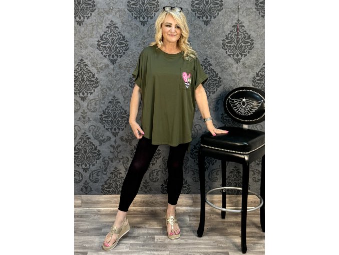 TUNIKA PATRIZIA khaki