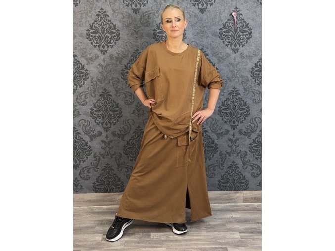 MIKINA DITA camel