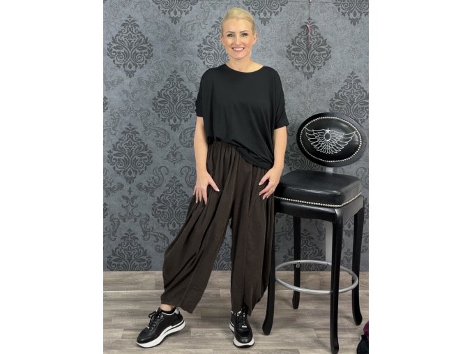 Kalhoty JIRKA čokoláda