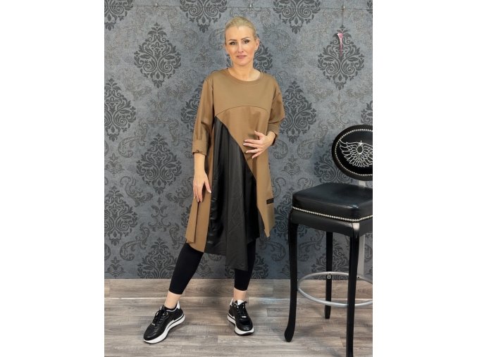 ŠATY CHRISTINE camel