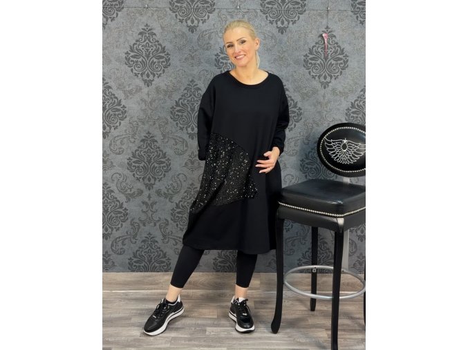 ŠATY MONIQUE černé