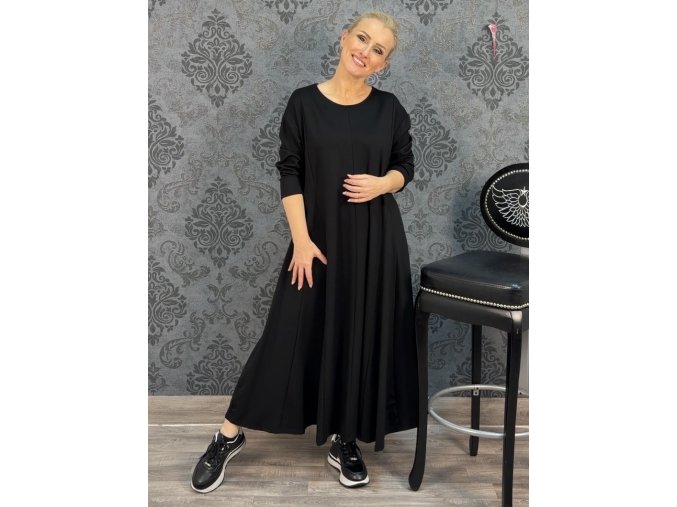 ŠATY MADELEINE černé