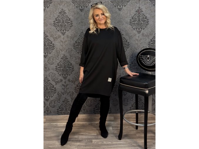 ŠATY AMALIA černé