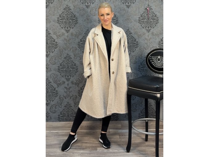 KABÁT FABIO béžový