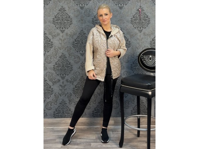 BOMBERKA COMO béžová