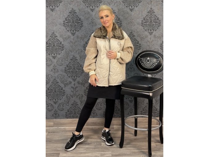 bunda LAZIO béžová