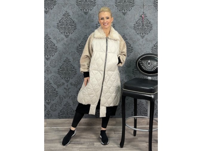 KABÁT BRUNO béžový