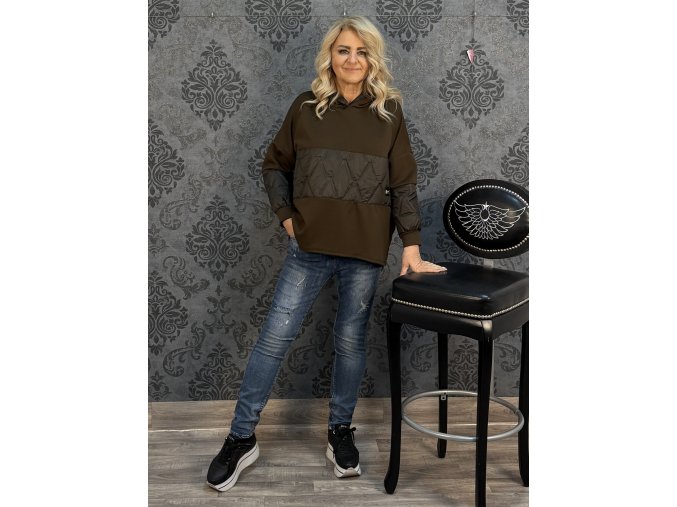 MIKINA BAGNO hnědá