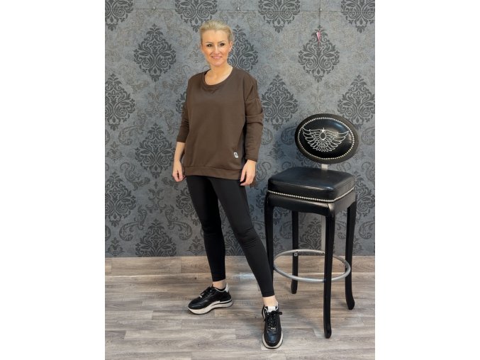 MIKINA BELAZZA hnědá