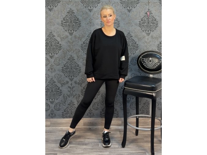 MIKINA LATEMAR černá