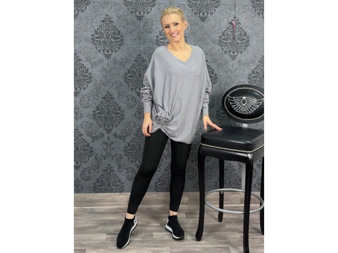 SVETR CAPELLI šedý