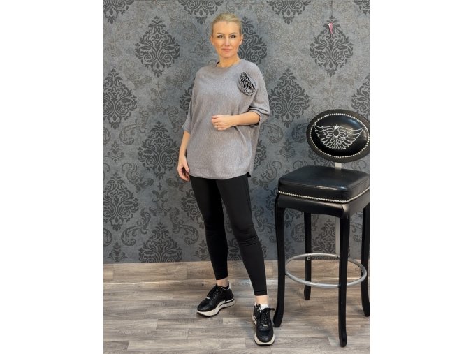 SVETR ROSARIO šedý