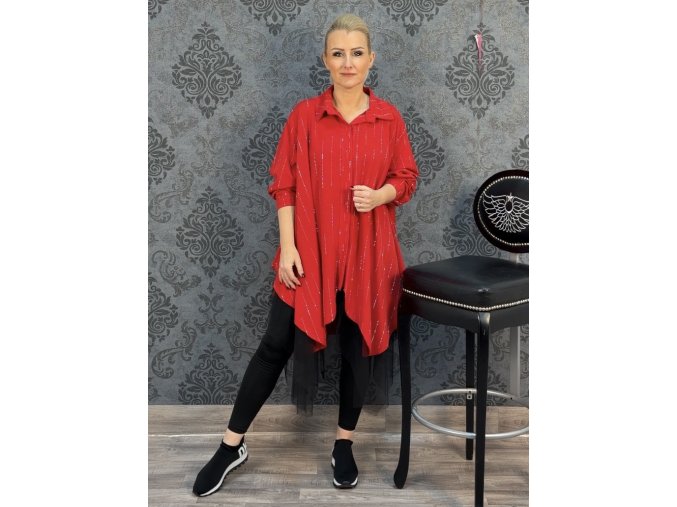 ŠATY ANGELÍNA červené