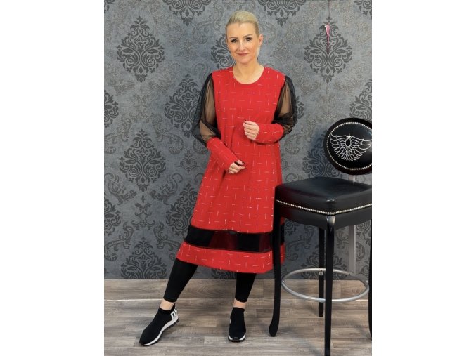 ŠATY ADRIANA červené